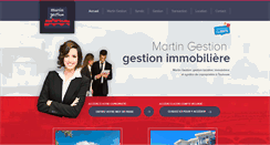Desktop Screenshot of martin-gestion.com
